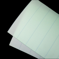 Malla de formación de poliéster industrial, correa de tela para hacer papel de una sola capa, drenaje de larga duración para máquina de molino de papel, directo de fábrica