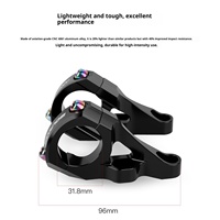 Sarung tangan bersepeda, gagang dudukan bahu ganda 31.8mm bahan kekuatan tinggi