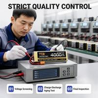 Batterie LiPo TCB améliorée 4000mAh 2S-8S 7.4V-29.6V 25C 30C 35C 40C 60C pour avion RC, drone, voiture RC, modèle de voiture RC