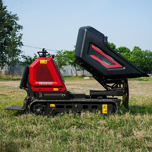 Produits les plus vendus : Mini-dumper frontal sur chenilles portable haute performance 2026 KS2700 pour petits chantiers de construction - Product Image 1