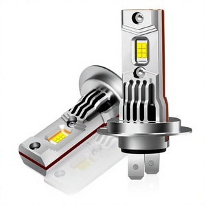 High Brightness Car <b>LED</b> Headlight Bulb <b>Mini</b> Size CANBUS Fan Cooling 6000K White <b>Light</b> - Product Image 1