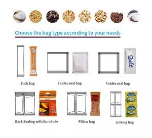 Machine d'emballage automatique verticale pour granulés de 500g à 1kg : soja, haricots, légumineuses, riz, sucre, céréales, quinoa, <span class=keywords><strong>couscous</strong></span> - Product Image 6