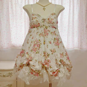 Mini vestido elegante francés de verano 2025 para mujer, vestido Vintage con tirantes sin mangas, ropa de fiesta de noche, trajes dulces, estilo playero - Product Image 4