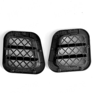 Cubierta de Rejilla de Ventilación Lateral para Land Rover Defender 2004-2019, Acero Inoxidable, Fijación con Tornillos, Protección para Parachoques Delantero - Product Image 2