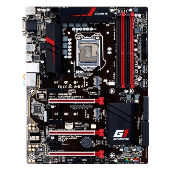 Cheap for ATX GIGABYTE Z170X-GAMING 3 Motherboard LGA1151 6/7th Gen Type-C M.2 4XDDR4 64GB PCIe3.0 O.C for Intel Desktop