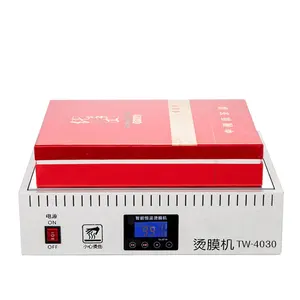 Commercial Gift Film Ironing Machine Heat stick Tea Perfume Cosmetics Gift Box Shrink Filming Wrapping Machine