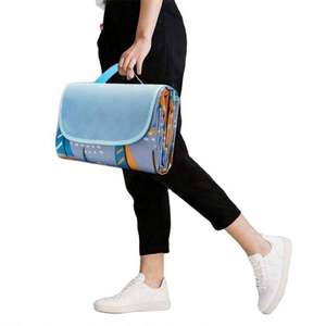 Vente en gros directe d'usine, tapis de plage pliable extra large, léger, durable, imperméable, résistant au sable, pour la randonnée et les pique-niques - Product Image 6