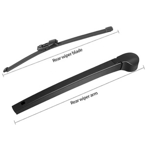 Set di Spazzole Tergicristallo Posteriori in Gomma Naturale ad Alta Visibilità <span class=keywords><strong>per</strong></span> Tutte le Condizioni Meteo <span class=keywords><strong>per</strong></span> Volkswagen <span class=keywords><strong>Golf</strong></span> 6 <span class=keywords><strong>7</strong></span> MK6 MK7 VW GTI 2010-2021 - Product Image 6