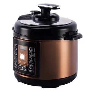 Newly Design 5L Stainless Steel Smart Automatic Rice Cooker Electric Electric Pressure Cookers