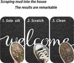 Tapis d'entrée en PVC personnalisé avec logo, design en spirale, lavable, antidérapant, en caoutchouc lourd, adapté aux animaux domestiques - Product Image 4