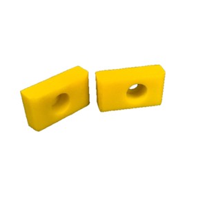 This-188 Polyurethane Pads <b>Rectangular</b> Customizable High Impact Resistance For Shock Absorption - Product Image 1