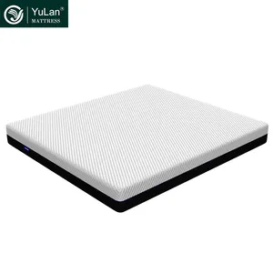 Vaccum Roll Up Packing High Density Hospital Bed Cool Gel Single Double Queen Breathable Foam Mattress