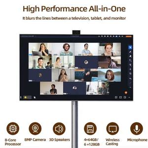 Sistema Android Venta caliente 21,5 pulgadas portátil Smart Tv pantalla táctil con precio bajo soporte Tv giratorio Smart Mobile Tv - Product Image 4