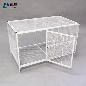 LizePet métal galvanisé moins cher poulailler maison poulet <span class=keywords><strong>cage</strong></span> d'élevage pour prévenir les belettes 2 pièces Cages à coq - Product Image 5