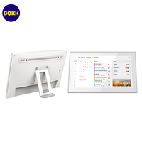 Album Foto Elektronik Layar Sentuh Android WiFi 15,6 Inci Full HD 1920x1080 Penyimpanan Cloud Cerdas Bingkai Foto Digital OEM Kustom