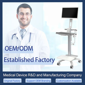 Chariot de scanner dentaire de chariot médical portatif avec le chariot d'<span class=keywords><strong>ultrason</strong></span> de plateau de support pour des salons de beauté dentaires d'hôpitaux - Product Image 2