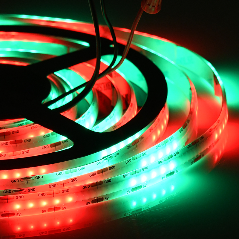 Dream Color Magic Digital Addressable Led Strip High Full Color Spot Light For Linear Led Cob Cob Led Strip Cob Strip LC8805 Rgb