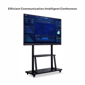 65 inç 4K mobil akıllı ekran konferans tablet all-in-one multimedya TV öğretim dokunmatik ekran elektronik beyaz tahta