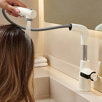 Robinet de cuisine moderne en laiton écologique de haute qualité Weihao, mitigeur intelligent pour lavabo avec affichage numérique de la température, à poser sur le comptoir
