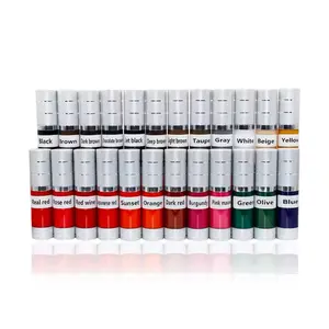 Ensemble d'art corporel beauté peinture électrique Triple couleur noire produits de micropigmentation encre de tatouage Pmu peau