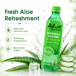 Jugo de <span class=keywords><strong>Aloe</strong></span> Vera Natural Halal de 500 ml, Bajo en Grasa, Saludable, Recién Exprimido, en Botella/Caja, Venta Caliente - Product Image 3