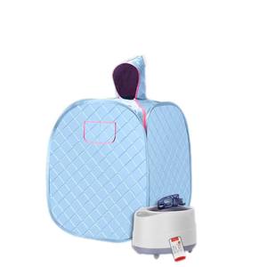 تصميم حديث قابل للطي محمول غرفة ساونا بخار مبللة خيمة ساونا مع لوحة تحكم صندوق بخار منزلي - Product Image 4