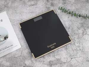 Digitales Körper gewicht Elektronisches Wiegen Persönliche Waage Körperfett waage aus gehärtetem Glas - Product Image 5