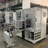 DABA Machine automatique de refendage et de rembobinage de film étirable en rouleau de plastique pe