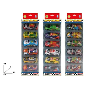 ชุดรถแข่งไดแคสต์ 6 คัน ขนาด 1:64 ของเล่นสะสมสำหรับเด็กและนักสะสม - Product Image 1