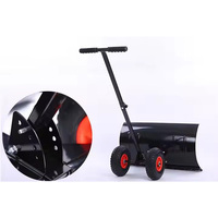 Pelle à neige compacte commerciale de haute qualité avec grande lame de neige et roues pour l'entretien du gazon artificiel Support personnalisé OEM