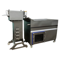 Machine automatique à peler et à retirer la peau de saucisses en boyaux de cellulose et de jambon