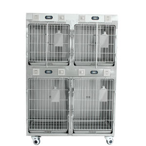 Fabrika satış paslanmaz çelik Pet terapi kafes veteriner hastane ve hayvan kliniği için kızılötesi fonksiyonu ile iyi fiyat hızlı teslimat - Product Image 6