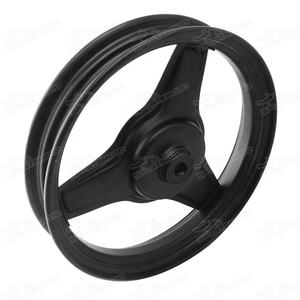 Jante de roue avant de <span class=keywords><strong>moto</strong></span>, pièce de rechange Durable, pour PY50, PW50, pewee, pyw 50, métal, noir - Product Image 2