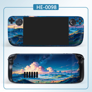 Steam Deck Skin Protector HE-0098 PVC Full Cover Art Design Protective <b>Film</b> For Gaming Handheld Device - Product Image 1