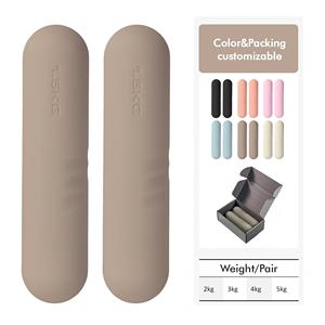 Kit de Pilates, haltères en silicone, équipement d'entraînement de force, poids d'entraînement, haltères colorés unisexes pour studio, haltères portables BOGA - Product Image 1