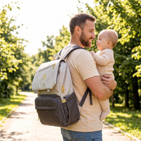 Sac à dos pour maman de haute qualité, imperméable, en Oxford, grande capacité, isotherme, durable, sac à langer pour bébé, sac à dos de maternité