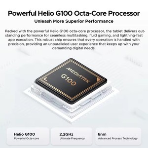 Tablet PC DOOGEE Tab E3 con AI <span class=keywords><strong>Gemini</strong></span>, Android 15, Display FHD+ da 11\", Batteria da 8800mAh, 32GB (<span class=keywords><strong>8</strong></span>+24) 256GB, Helio G100, Doppi Altoparlanti - Product Image 6