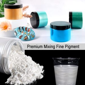 Cosmetic Grade Pearlescent Mica Pigment Multi Iridescent Shimmer <b>Powder</b> for Epoxy Resin Nail Soap Candle Slime DIY Craft Decor - Product Image 3