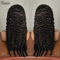 Perruque frontale sans colle sur mesure, effet cuir chevelu naturel, pré-épilée, ligne de cheveux indétectable, cheveux humains Remy, aspect naturel pour femmes noires