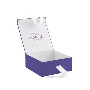 Boîte-<span class=keywords><strong>cadeau</strong></span> de luxe 13X10X5 pouces <span class=keywords><strong>grande</strong></span> boîte-<span class=keywords><strong>cadeau</strong></span> d'impression personnalisée avec couvercles magnétiques pour la boîte de cadeaux d'anniversaire contient la <span class=keywords><strong>carte</strong></span>, le ruban - Product Image 2