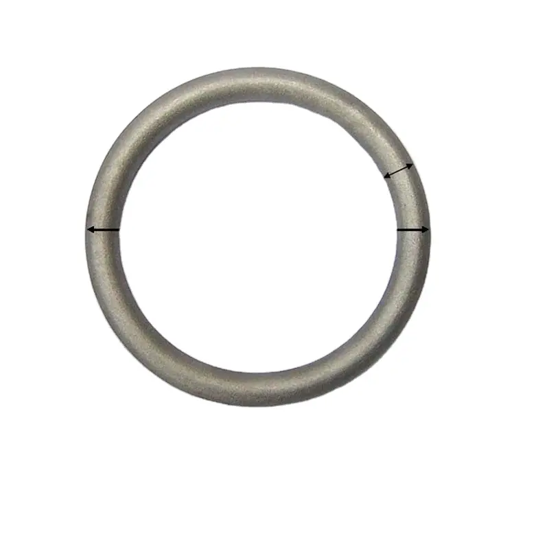 Алюминиевое кольцо из кованого железа для забора