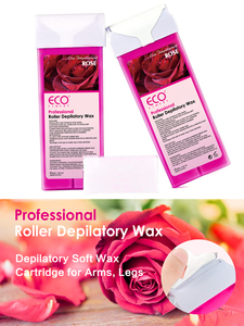Cartouches de cire Roll-On d'épilation à base de plantes professionnelles pour la peau du <span class=keywords><strong>visage</strong></span>, les jambes, les bras, les aisselles-Crème de beauté en stock-648058 - Product Image 2