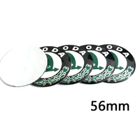 Autocollants, badges, emblèmes et logos de voiture 56mm 60mm 65mm pour enjoliveurs de moyeu de roue et couvre-jantes Skoda Octavia Superb Fabia Yeti Rapid Roomster