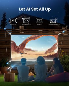 Proiettore portatile Dangbei <span class=keywords><strong>Freedo</strong></span> 1080P con Stand Home Theater 450 ISO Lumens Mini proiettore compatto con wi-fi Bluetooth - Product Image 5