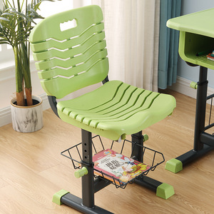 Starlight Adjustable <b>Desk</b> And Chair <b>Set</b> Light Green PP Plastic For Students School Use - Product Image 2