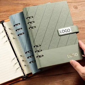 High-end Praise A5 Pu Leather Notebook Set Brand Custom LOGO Corporate Promotional Business Gift Set