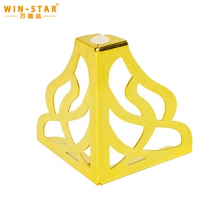 الجملة hotsale أقدام أثاث الذهبي Y شكل مثلث أريكة أرجل كرسي ل مجلس الوزراء طاولة القهوة - Product Image 3