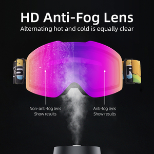 <span class=keywords><strong>Lunettes</strong></span> de ski <span class=keywords><strong>photochromiques</strong></span> à miroir magnétique <span class=keywords><strong>ROCKBROS</strong></span>, <span class=keywords><strong>lunettes</strong></span> de snowboard, <span class=keywords><strong>lunettes</strong></span> de ski de montagne - Product Image 4