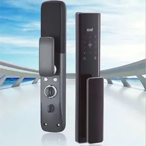 Smart Tuya Wifi Kunci Pintu Sidik Jari Remote Control Smart Kunci Pintu Kunci Kartu Password Kunci Pintu