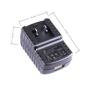 Fuente de Alimentación <span class=keywords><strong>Micro</strong></span> <span class=keywords><strong>USB</strong></span> 24V 1A con Adaptador de Enchufe Intercambiable para Altavoz Bluetooth, Reloj Inteligente, Tira LED, Adaptador de Corriente para Montaje en Pared - Product Image 4